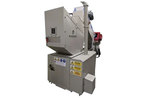 40/40 Blackfriars granulator machine with cyclone extractor.
