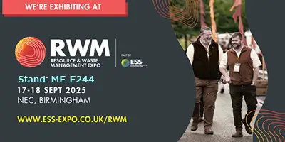 Blackfriars Granulators exhibiting at RWM stand ME-E244 NEC 2025